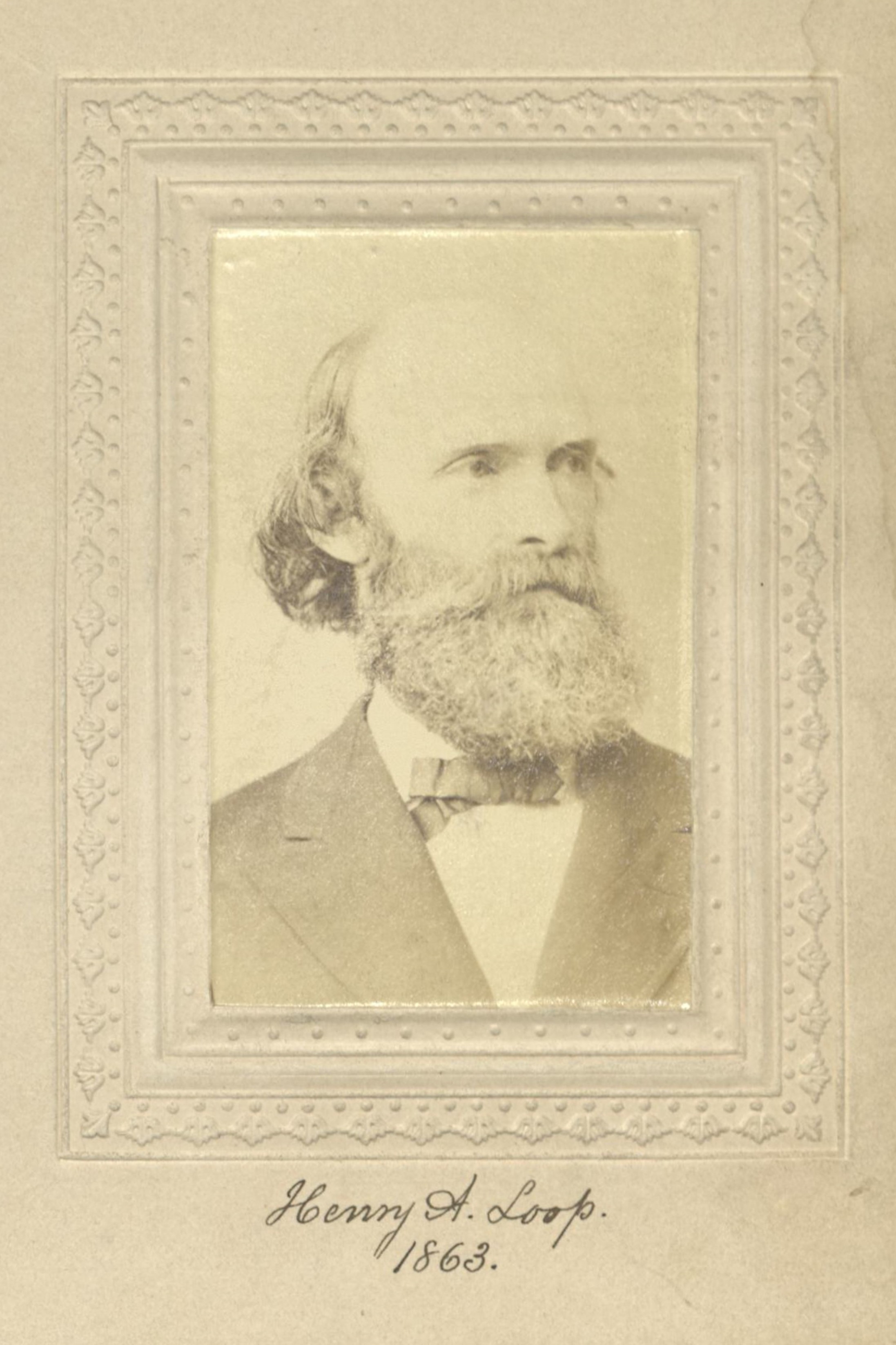 Member portrait of Henry Augustus Loop